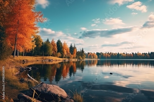 Beautiful autumn landscape