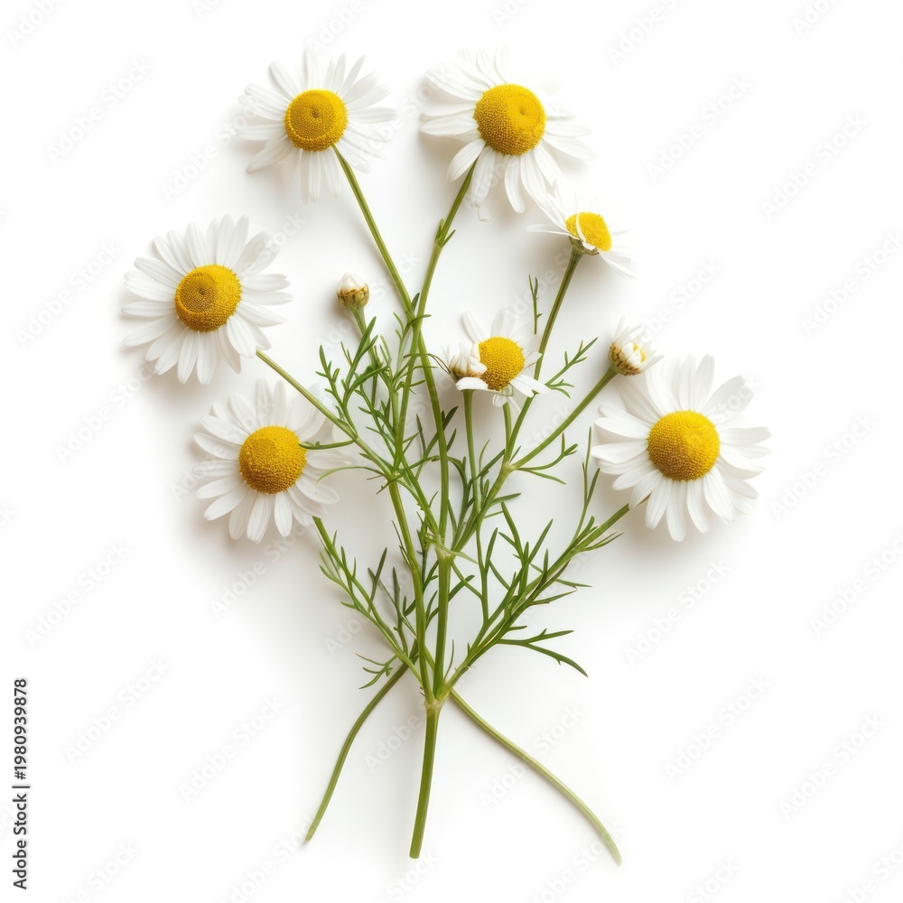 Obraz premium Chamomile flower daisy plant.