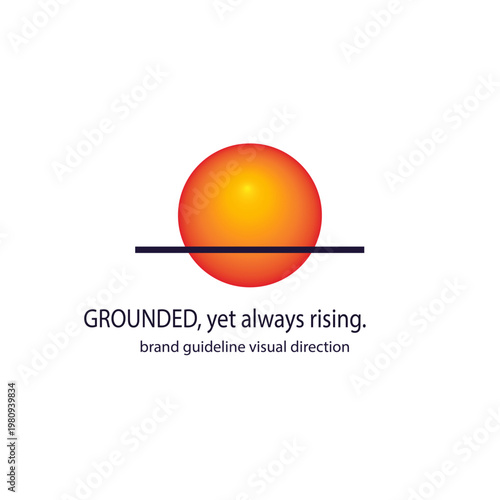 Grounded Logo Design – Minimal Organic Wellness & Natural Brand Identity