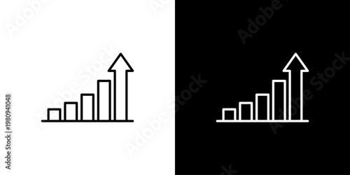 Graph Icon Sheet Black And White