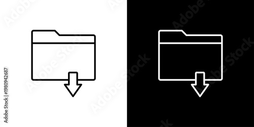 Download Icon Sheet Black And White