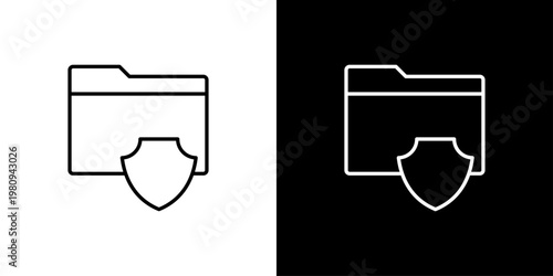 Folder Icon Sheet Black And White