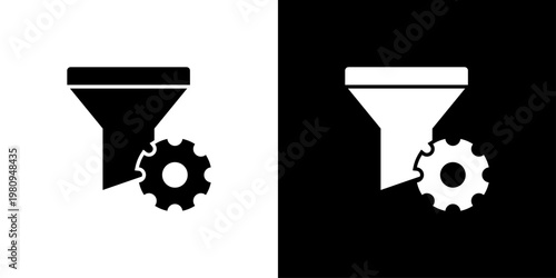 Filter Icon Sheet Black And White