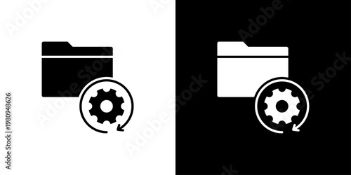 Update Icon Sheet Black And White