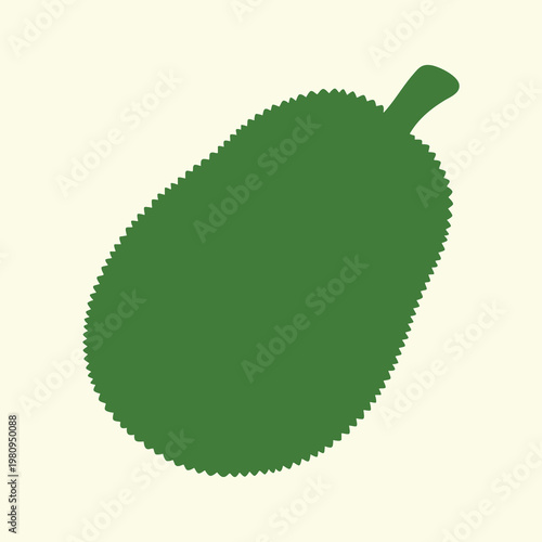 Fresh Green Mango Illustration for Healthy Food and Nature Themes