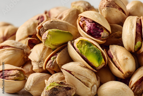 pistachio nuts close up