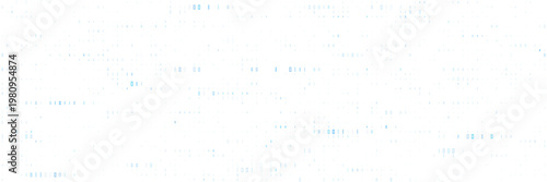 Abstract blue binary code background representing cybersecurity data encryption and digital privacy