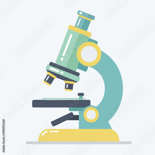 Modern Laboratory Microscope for Scientific Research and Education