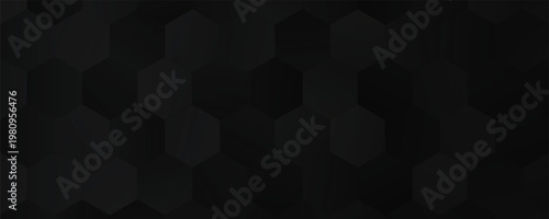 Exude understated sophistication with this charcoal honeycomb grid. S