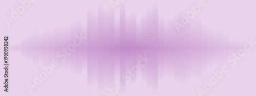 Purple Sound Wave Visualization for ASMR and Sleep Meditation Audio