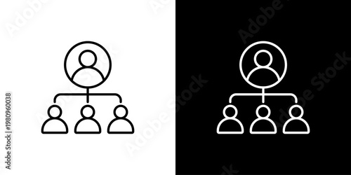 Manager Icon Sheet Black And White