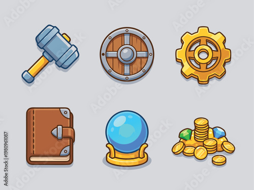 Fantasy Game Icons Set 2.