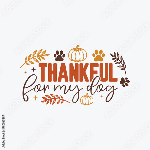 thankful Fall dogs png