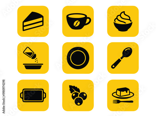 Food and Drink Icons Set 2.