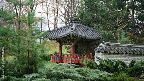 traditional korea garden