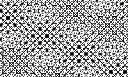 White background with geomatric patten	
