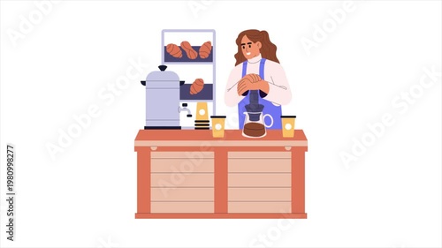 In Store Bargain   mp4 animation on white background