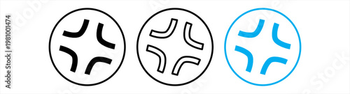 red anger mark symbols icons.