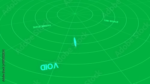 Neon orb pulsing turning filament rising to grid center labels rotating scanning transparent bg
