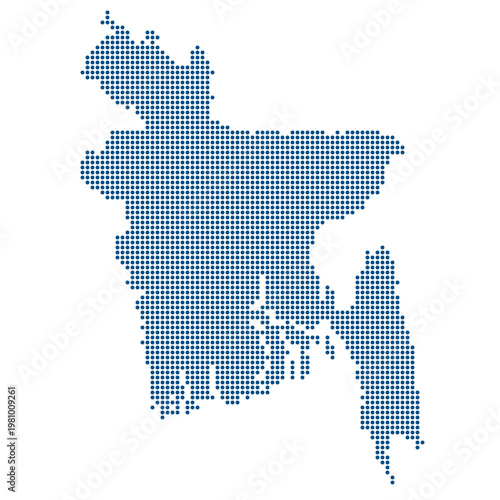 Bangladesh map. Map of Bangladesh in grey color