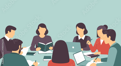 group of business people