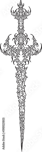 Cybersigilism tattoo design