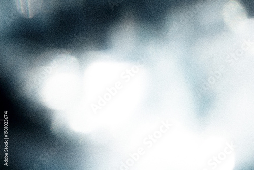 Dark Blue Grain Noise Overlay Abstract Gradient Texture Background Film Dust Grunge Vintage Effect Design Template