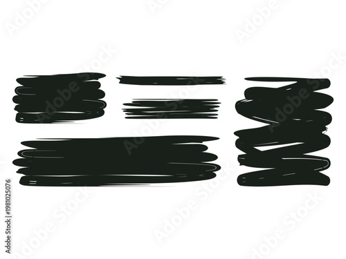 Square and rectangle shapes for text boxes design, vector illustration, isolated on transparent background