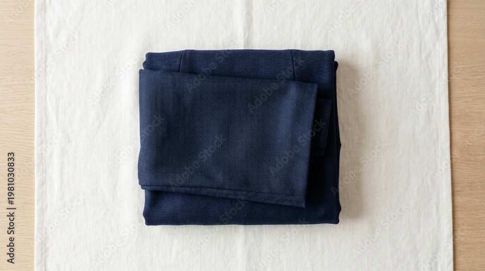 Fototapeta premium blue jeans isolated on white