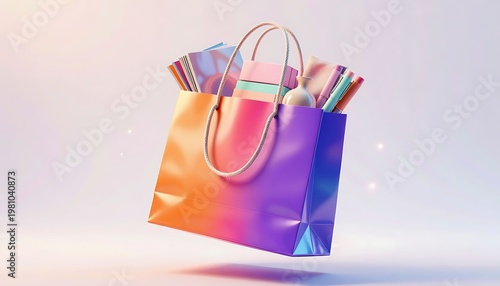colorful shopping bags