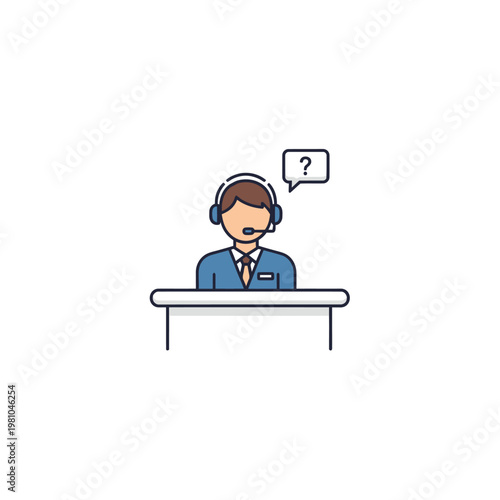 Customer service representative with query.