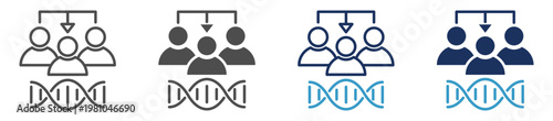 heredity multi purpose icon set