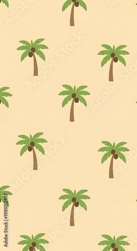 Palm Trees Pattern.