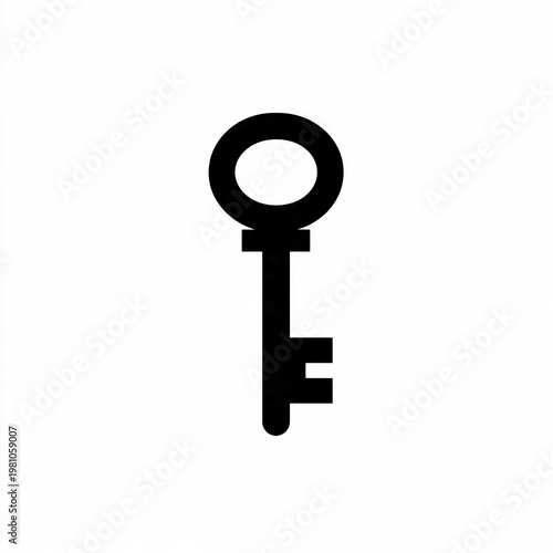 Key Icon Security Access Symbol Generative AI