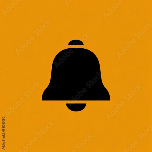 Notification Bell Icon Alert Reminder Symbol Generative AI