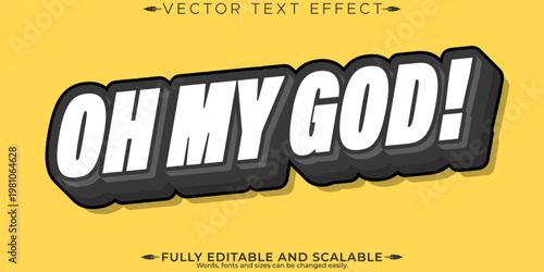 Retro vintage text effect, editable 70s and 80s text style