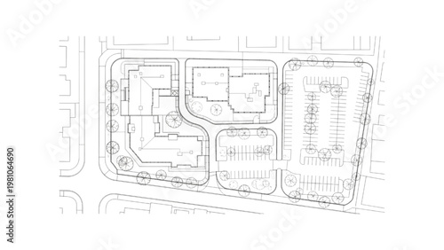 CAD Commercial Architecture Plan Details Revealed