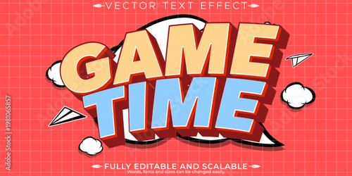 Comic book text effect, editable cartoon and pop art text style