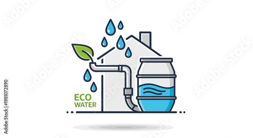 Eco friendly water conservation system.