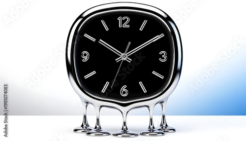 clock isolated on white