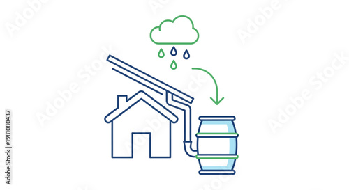 Rainwater Harvesting System For Home Use.