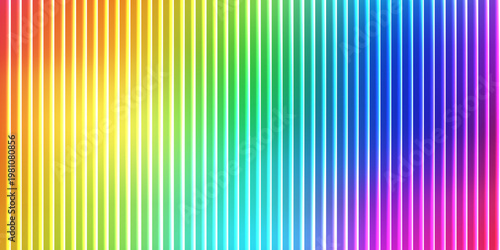 Vibrant gradient stripes blending through a spectrum of colors seamlessly.