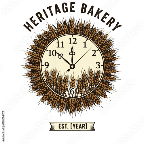 Vintage Retro Logo Design with Classic Badge Emblem Style Vector