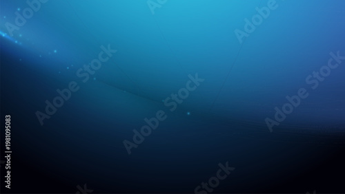 Technology global connection lines background. Deep ocean blue fades into darkness