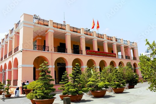 Photos Colonial facade of Nha Rong Wharf Ho Chi Minh Museum in Ho Chi Minh City Vietnam