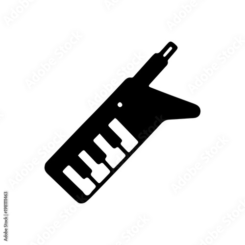 Keytar Musical Instrument Icon