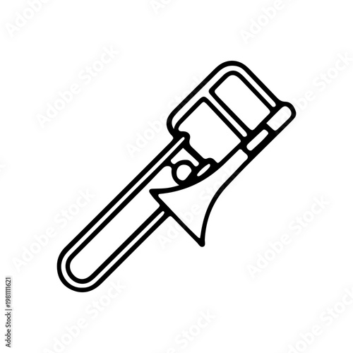 Trombone Musical Instrument Icon