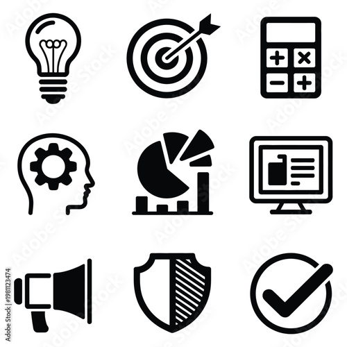 Web and mobile development logo icons collection, vector set featuring coding, app, browser, and UI symbols, ideal for software, IT, and digital product design projects.