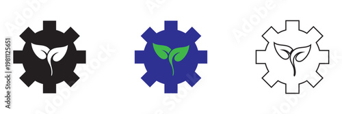 Green Energy  icon. Collection of  eco technologies, and environmental conservation concepts in modern vector style.