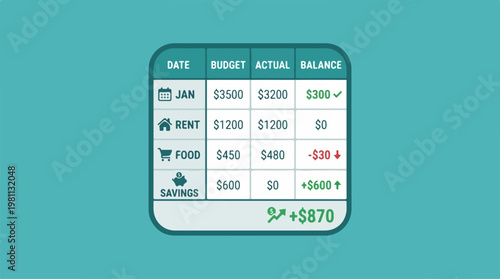 Financial Budgeting and Expense Tracking for Personal Finances.